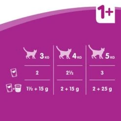 Whiskas 1+ Años 96 X 85 En Bolsitas -Suministros Para Mascotas 121398 whiskas klassischeauswahl 96x100g fuetterung 7