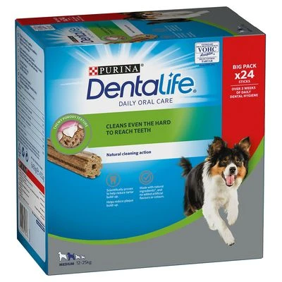 PURINA Dentalife Snacks Dentales Para Perros Medianos (12-25 Kg) - Imagen 2