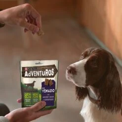 PURINA Adventuros Rico En Venado Con Granos Ancestrales -Suministros Para Mascotas 142397 adventuros hundesnacks venison es 120g hs 06 9