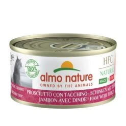 Almo Nature HFC Made In Italy 24 X 70 G - Pack Ahorro -Suministros Para Mascotas 162599 pla almonaturehfcmadeinitaly schinkenmittruthahn jpg jpg 5