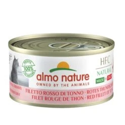 Almo Nature HFC Made In Italy 24 X 70 G - Pack Ahorro -Suministros Para Mascotas 162798 pla almonaturehfcmadeinitaly rotesthunfischfilet 0