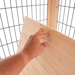 Jaula De Madera Dog Palace Para Perros -Suministros Para Mascotas 167797 bodenplatten fg 7319 0