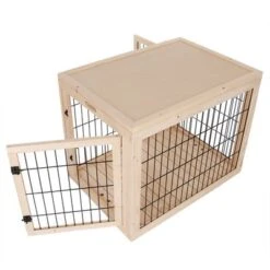 Jaula De Madera Dog Palace Para Perros -Suministros Para Mascotas 167797 dog palace fg 6740 5