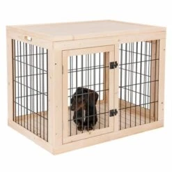 Jaula De Madera Dog Palace Para Perros -Suministros Para Mascotas 167797 dog palace fg 6763 8