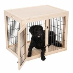 Jaula De Madera Dog Palace Para Perros -Suministros Para Mascotas 167797 dog palace fg 6875 8