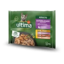 Ultima Cat Sterilized 48 X 85 G Comida Húmeda Para Gatos -Suministros Para Mascotas 181498 pla ultima cat sterilized fischauswahl hs 01 7