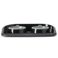 Comedero Doble Savic Butler Happy Planet Para Mascotas -Suministros Para Mascotas 181836 savic futterbar butler happy planet hs 03 7