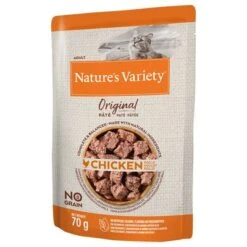 Nature's Variety Original Paté No Grain 12 X 70 G Para Gatos -Suministros Para Mascotas 186565 pla affinityspain naturesvariety megapack original pate nograin huhn 12x70g h 01 4
