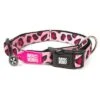 Collar Max & Molly Leopard Pink Con Smart ID Para Perros -Suministros Para Mascotas 190426 191097 191098 191099 plamaxnmolly smartid halsband leopardpink hs 01 5