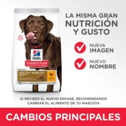 Hill's Science Plan Hill's Adult 1+ Healthy Mobility Large Science Plan Con Pollo -Suministros Para Mascotas 1 atf11 604370 key changes 7