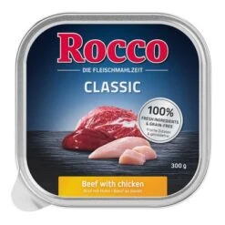 Pack De Prueba: Rocco Classic Tarrinas 9 X 300 G -Suministros Para Mascotas 1 rocco schalen classic huhn 1000x1000 3