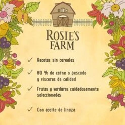 Pack Ahorro Rosie's Farm 24 X 400 G -Suministros Para Mascotas 2019 09 rosiesfarm benefit board es 7