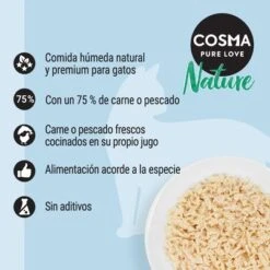 Cosma Nature 6 X 140 G -Suministros Para Mascotas 2020 01 cosma nature 1000x1000 es 7