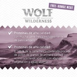 Wolf Of Wilderness Free Range 6 X 400 G / 800 G - Pack De Prueba -Suministros Para Mascotas 2021 09 wow freerange wet board wildhills 1000x1000 es 5