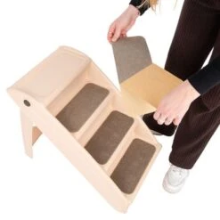 Escalera Easy Up Stairs Para Perros Y Gatos -Suministros Para Mascotas 216296 216396 fg 0239 8