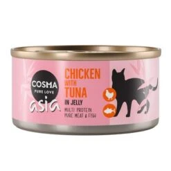 Cosma Asia En Gelatina 6 X 170 G -Suministros Para Mascotas 21757 pla cosma asia chickentuna 170g 4