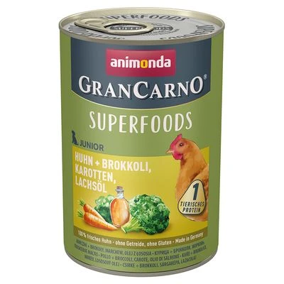 Animonda GranCarno Superfoods Junior 6 X 400 G