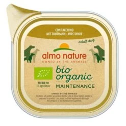 Pack Ahorro: Almo Nature Daily Menu Bio Paté Ecológico 12 X 100 G -Suministros Para Mascotas 23390 pla almo nature bio dog 100g truthahn 4