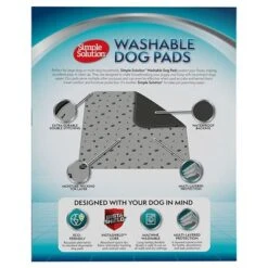 Simple Solution Empapador Reutilizable Para Perros 13 Simple Solution Empapador Reutilizable Para Perros -Suministros Para Mascotas 245696 simplesolution waschbare unterlage hunde hs 02 6