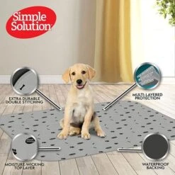 Simple Solution Empapador Reutilizable Para Perros 10 Simple Solution Empapador Reutilizable Para Perros -Suministros Para Mascotas 245696 simplesolution waschbare unterlage hunde hs 03 4