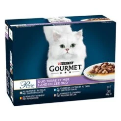 Purina Gourmet Perle En Sobres 48 X 85 G - Pack Ahorro -Suministros Para Mascotas 248798 netsle gourmet perle duo 12x85g hs 02 0