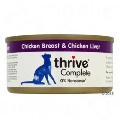 Thrive Complete Comida Húmeda Para Gatos 24 X 75 G -Suministros Para Mascotas 251392 thrivecickenliver 6