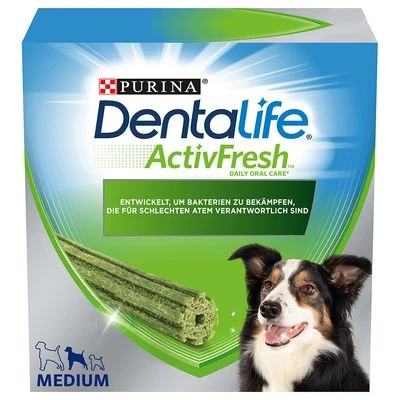 PURINA Dentalife Active Fresh Snacks Dentales Para Perros Medianos 3 PURINA Dentalife Active Fresh Snacks Dentales Para Perros Medianos