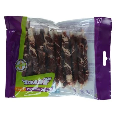 Braaaf Palitos Enrollados De Cordero Con Bacalao Para Perros 4 Braaaf Palitos Enrollados De Cordero Con Bacalao Para Perros - Imagen 2