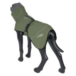 Abrigo Acolchado Rukka® Warmup Verde Oliva Para Perros -Suministros Para Mascotas 258996 259096 259097 259098 rukka warmup hundemantel oliv hs 04 4