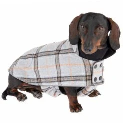 Abrigo Flannel Check Para Perros -Suministros Para Mascotas 269061 35cm dackel fg 2607 3