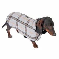 Abrigo Flannel Check Para Perros -Suministros Para Mascotas 269061 35cm dackel fg 2637 8