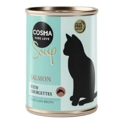 Cosma Soup Sopa Para Gatos 6 X 100 G -Suministros Para Mascotas 274517 pla cosma soup salmon 100g 1000x1000 0