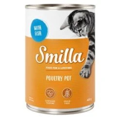 Smilla Tierna Ave 6 X 400 G 11 Smilla Tierna Ave 6 X 400 G -Suministros Para Mascotas 28070 pla smilla poulrypot fish 400g 1