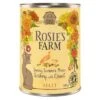 Rosie's Farm Edición Especial Con Pavo Y Codorniz -Suministros Para Mascotas 295112 pla rosiesfarm adult summer turkeyquail 400g 1000x1000 1 1