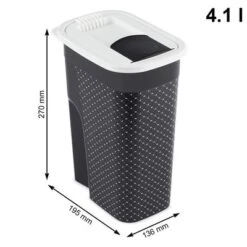 Contenedor De Pienso Rotho MyPet Flo Para Servir -Suministros Para Mascotas 334796 mypet flo tierfutter schuettdose hs 04 2