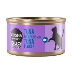 Cosma DUO Layer 24 X 70 G - Pack Ahorro -Suministros Para Mascotas 350197 pla cosma duo layer tuna mousse tuna 70g 0