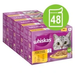 Megapack Whiskas 1+ Años 48 X 85 G En Bolsitas -Suministros Para Mascotas 355699 mars megapack whiskas 1 adult frischebeutel 48x 2