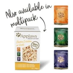 Applaws Selection 12 X 70g 40 Applaws Selection 12 X 70g -Suministros Para Mascotas 361999 applaws pouch bruehe huhn 70g hs 04 5