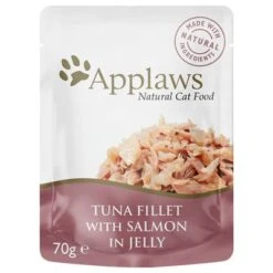 Pack Ahorro: Applaws En Gelatina 32 X 70 G -Suministros Para Mascotas 362009 pla applaws pouch thunfischlachs 70g hs 01 2