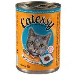 Catessy Bocaditos 12 X 400 G En Latas -Suministros Para Mascotas 373821 catessy gelee lachs 9