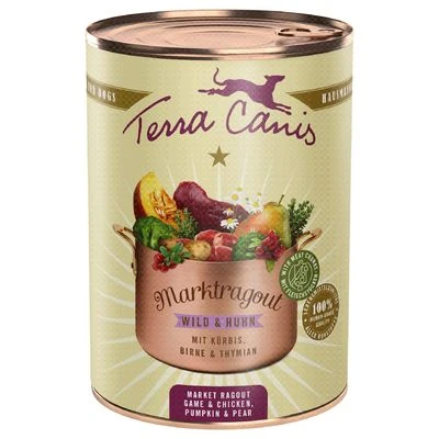 Terra Canis Ragú 12 X 385 G Comida Húmeda Para Perros 4 Terra Canis Ragú 12 X 385 G Comida Húmeda Para Perros - Imagen 2