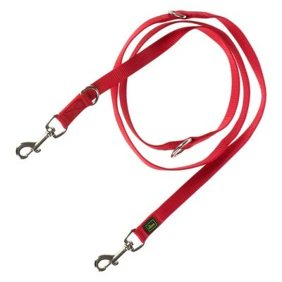 Correa Ajustable HUNTER Vario Basic Roja Para Perros 3 Correa Ajustable HUNTER Vario Basic Roja Para Perros