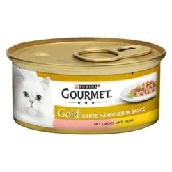 Megapack Gourmet Gold Bocaditos En Salsa 48 X 85 G -Suministros Para Mascotas 50335 pla purina gourmet zarte haeppchen lachshuhn 85g 7