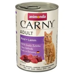 Animonda Carny Adult 12 X 400 G - Pack Ahorro 24 Animonda Carny Adult 12 X 400 G - Pack Ahorro -Suministros Para Mascotas 51014 pla animonda carny adult rind lamm 400g hs 01 4