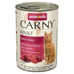 Animonda Carny Adult 12 X 400 G - Pack Ahorro 23 Animonda Carny Adult 12 X 400 G - Pack Ahorro -Suministros Para Mascotas 51178 pla animonda carny adult rind herz 400g hs 01 6