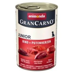 Animonda GranCarno Original Adult 12 X 400 G - Pack Ahorro 26 Animonda GranCarno Original Adult 12 X 400 G - Pack Ahorro -Suministros Para Mascotas 51195 pla animonda grancarno junior rinduputenherzen 400g 6