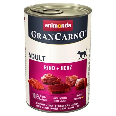 Animonda GranCarno Original Adult 12 X 400 G - Pack Ahorro 4 Animonda GranCarno Original Adult 12 X 400 G - Pack Ahorro - Imagen 2