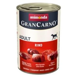 Animonda GranCarno Original Adult 12 X 400 G - Pack Ahorro 25 Animonda GranCarno Original Adult 12 X 400 G - Pack Ahorro -Suministros Para Mascotas 51229 pla animonda grancarno adult rind 400g 0
