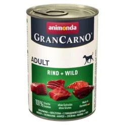 Animonda GranCarno Original Adult 12 X 400 G - Pack Ahorro 28 Animonda GranCarno Original Adult 12 X 400 G - Pack Ahorro -Suministros Para Mascotas 51230 pla animonda grancarno adult rindwild 400g 7