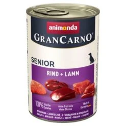 Animonda GranCarno Original Adult 12 X 400 G - Pack Ahorro 29 Animonda GranCarno Original Adult 12 X 400 G - Pack Ahorro -Suministros Para Mascotas 51243 pla animonda grancarno senior rindulamm 400g 4